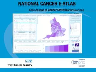 National Cancer E-atlas