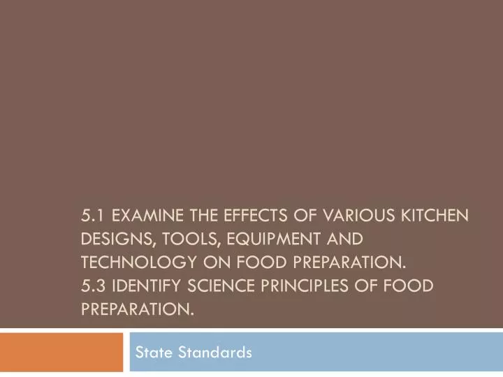 state standards