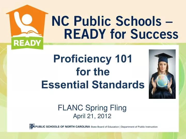 proficiency 101 for the essential standards