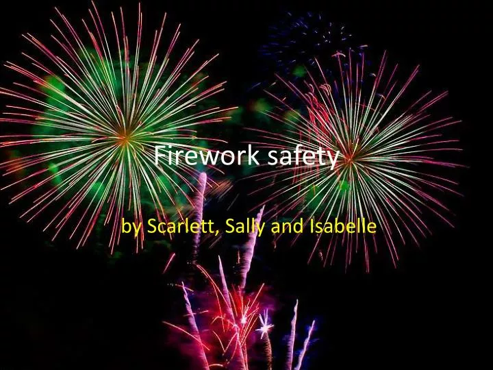 firework safety