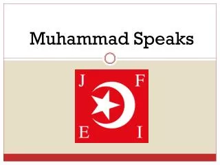 Muhammad Speaks