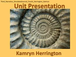 Unit Presentation