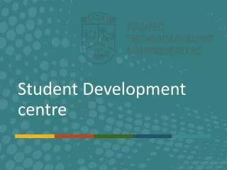 Student Development centre