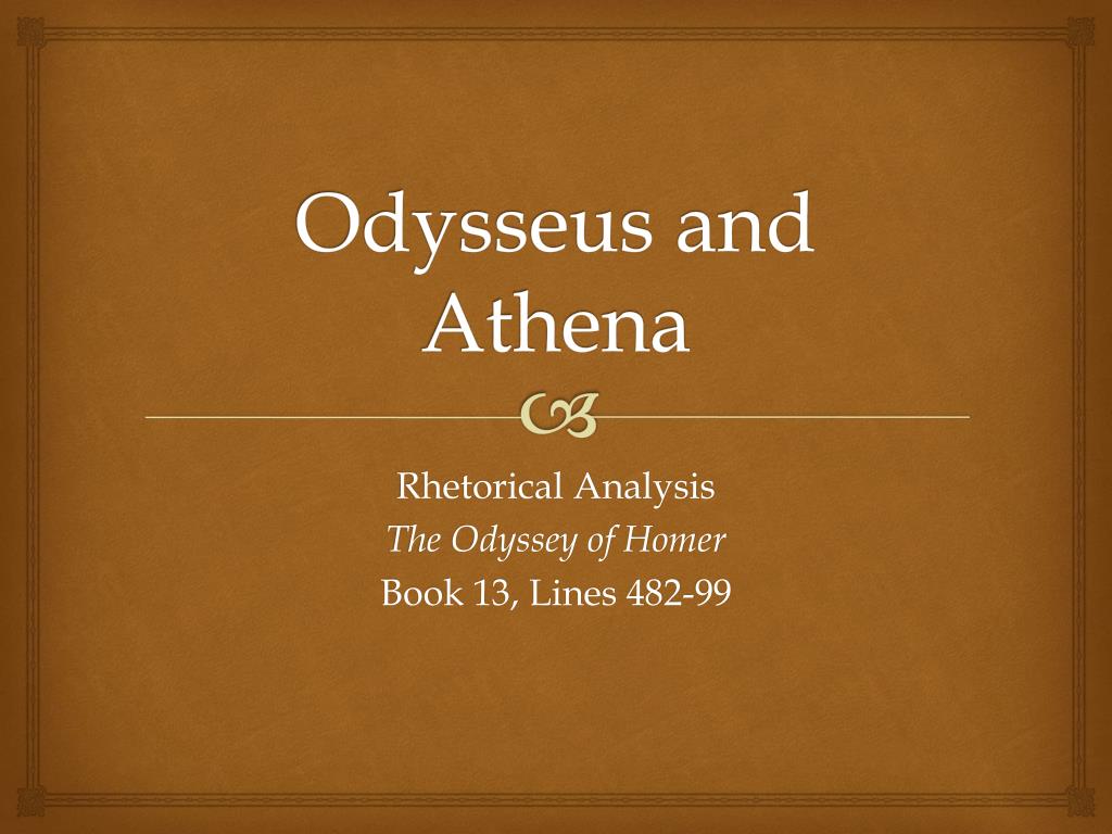 PPT - Odysseus and Athena PowerPoint Presentation, free download - ID ...