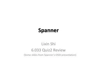 Spanner