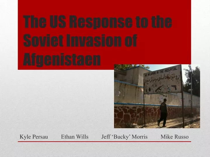 the us response to the soviet invasion of afgenistaen