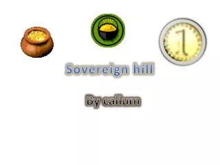sovereign hill