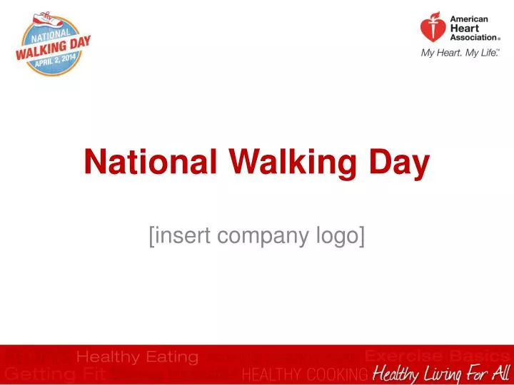 national walking day