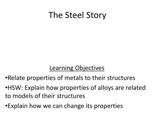 The Steel Story