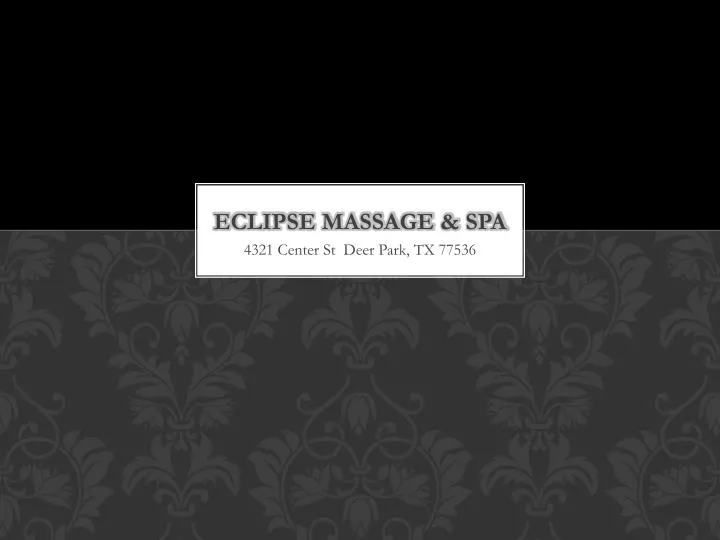 eclipse massage spa
