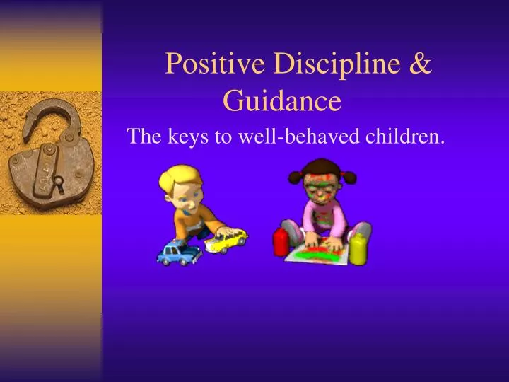 positive discipline guidance