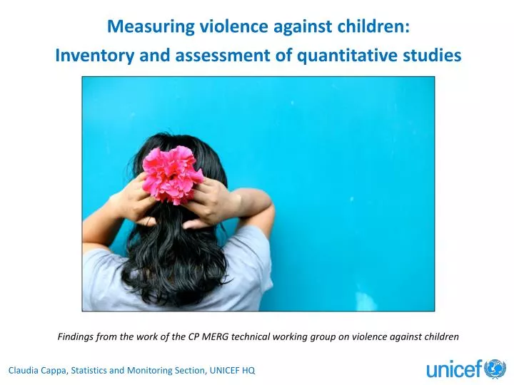measuring violence against c hildren inventory and assessment of quantitative studies