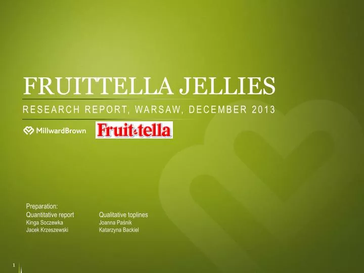fruittella jellies