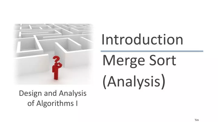 merge sort analysis