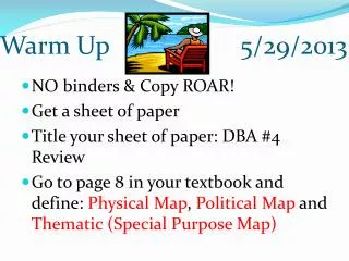 warm up 5 29 2013
