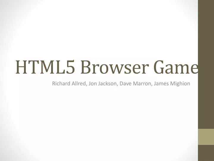 html5 browser game