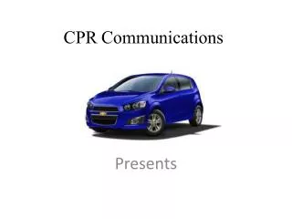 CPR Communications