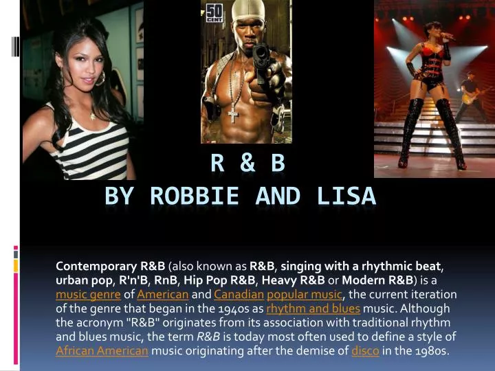 r b by robbie and lisa