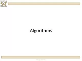 Algorithms