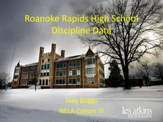 Roanoke Rapids High School Discipline Data