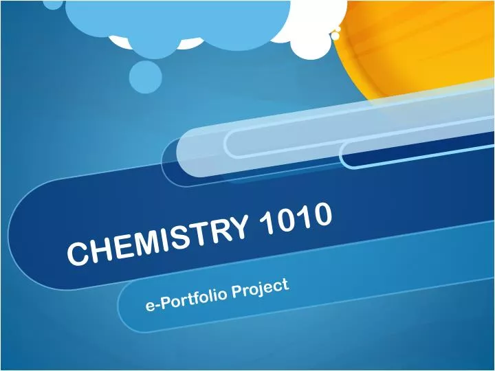 chemistry 1010