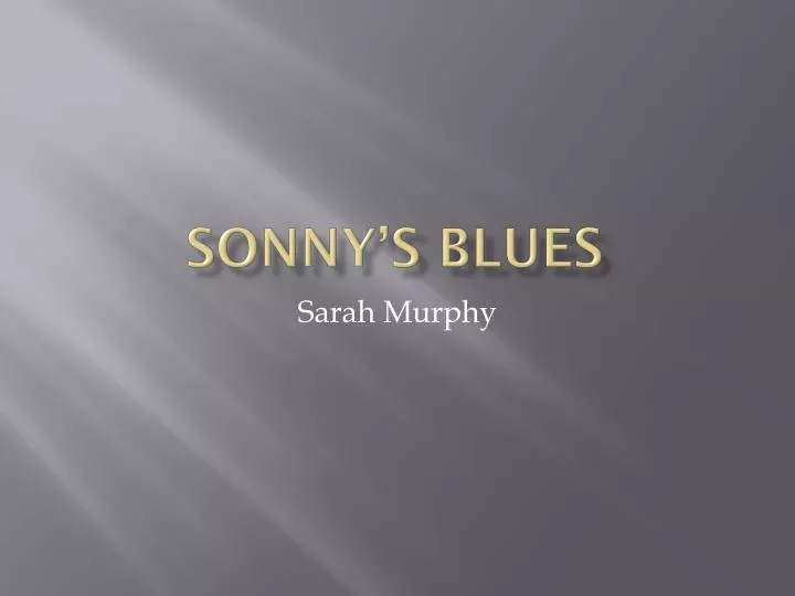 sonny s blues