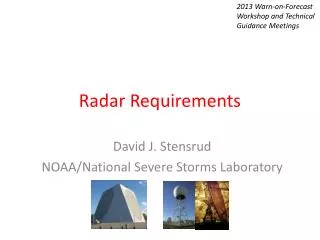 Radar Requirements