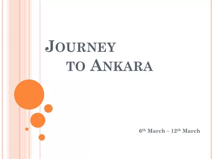 journey to ankara
