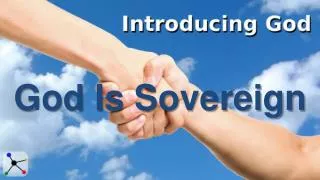 God Is Sovereign