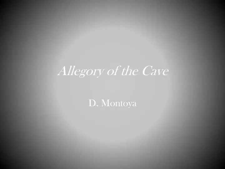 allegory of the cave