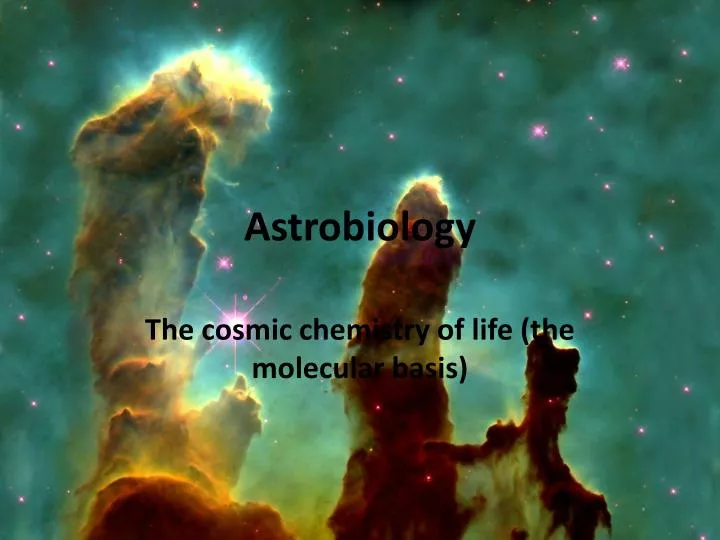 astrobiology