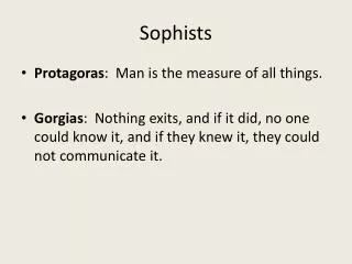 Sophists