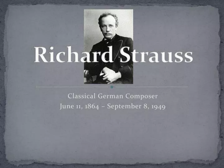 richard strauss