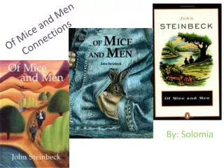 Of Mice and Men Connections