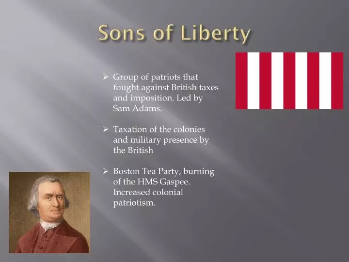 sons of liberty