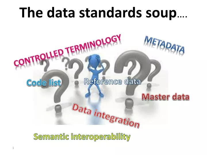the data standards soup