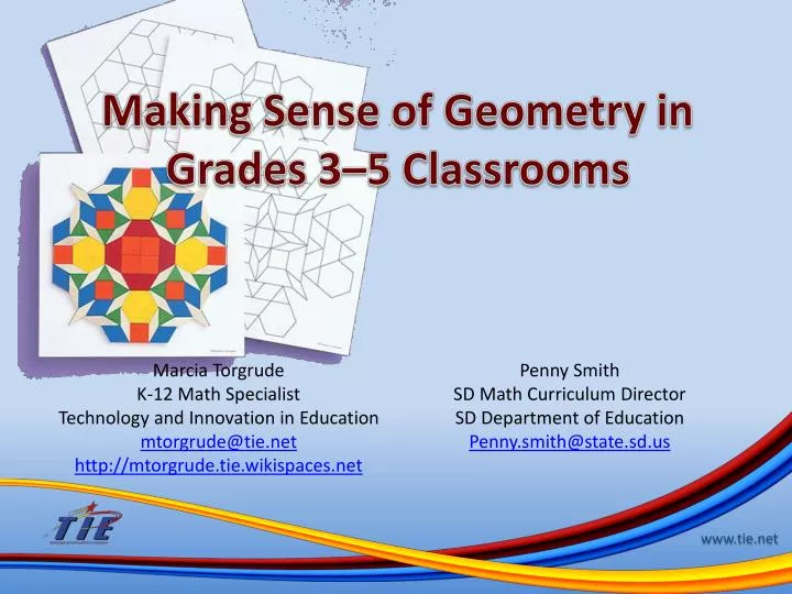 making sense of geometry in grades 3 5 classrooms
