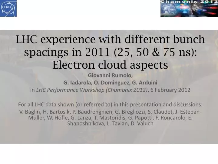 lhc experience with different bunch spacings in 2011 25 50 75 ns electron cloud aspects