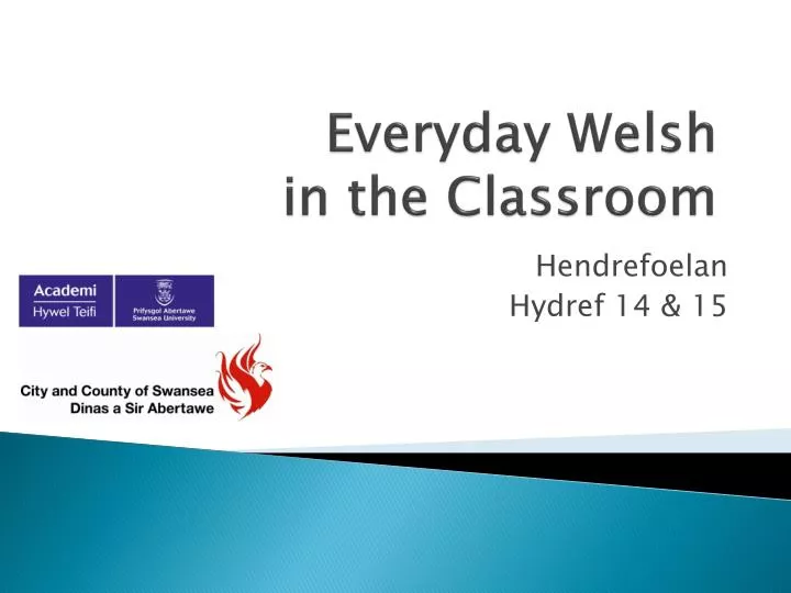 everyday welsh in the classroom