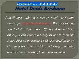 Top Trending Hotels Deals in Australia