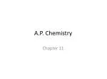 A.P. Chemistry - slide 1