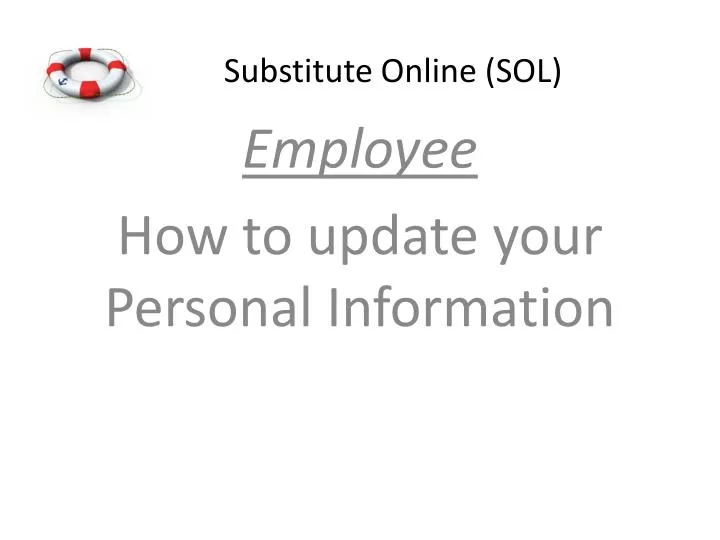 substitute online sol