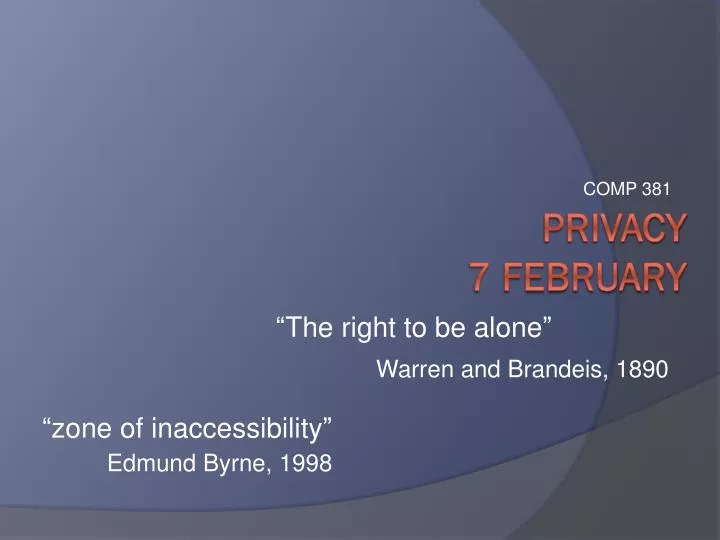 zone of inaccessibility edmund byrne 1998
