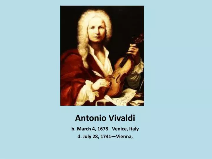 antonio vivaldi