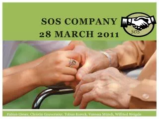 SOS Company 28 March 2011