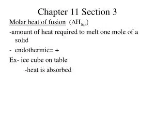 Chapter 11 Section 3