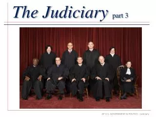 The Judiciary part 3