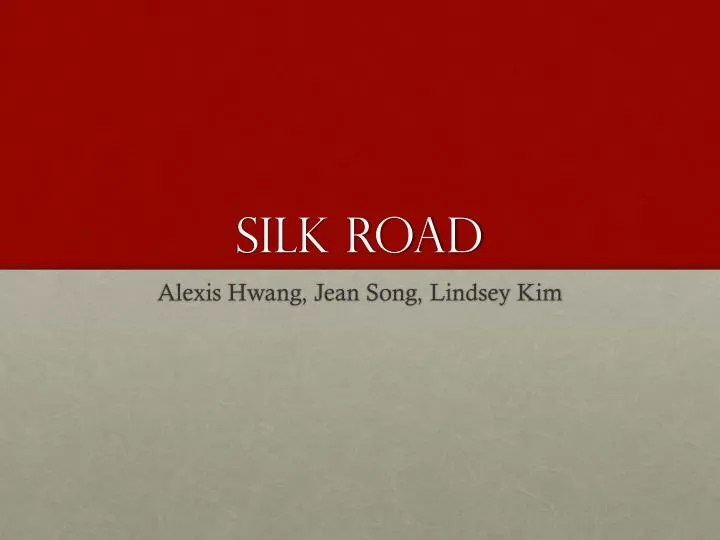 silk road