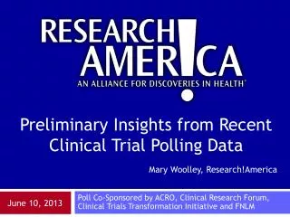 Mary Woolley, Research!America