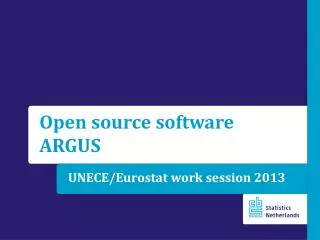 UNECE/ Eurostat work session 2013